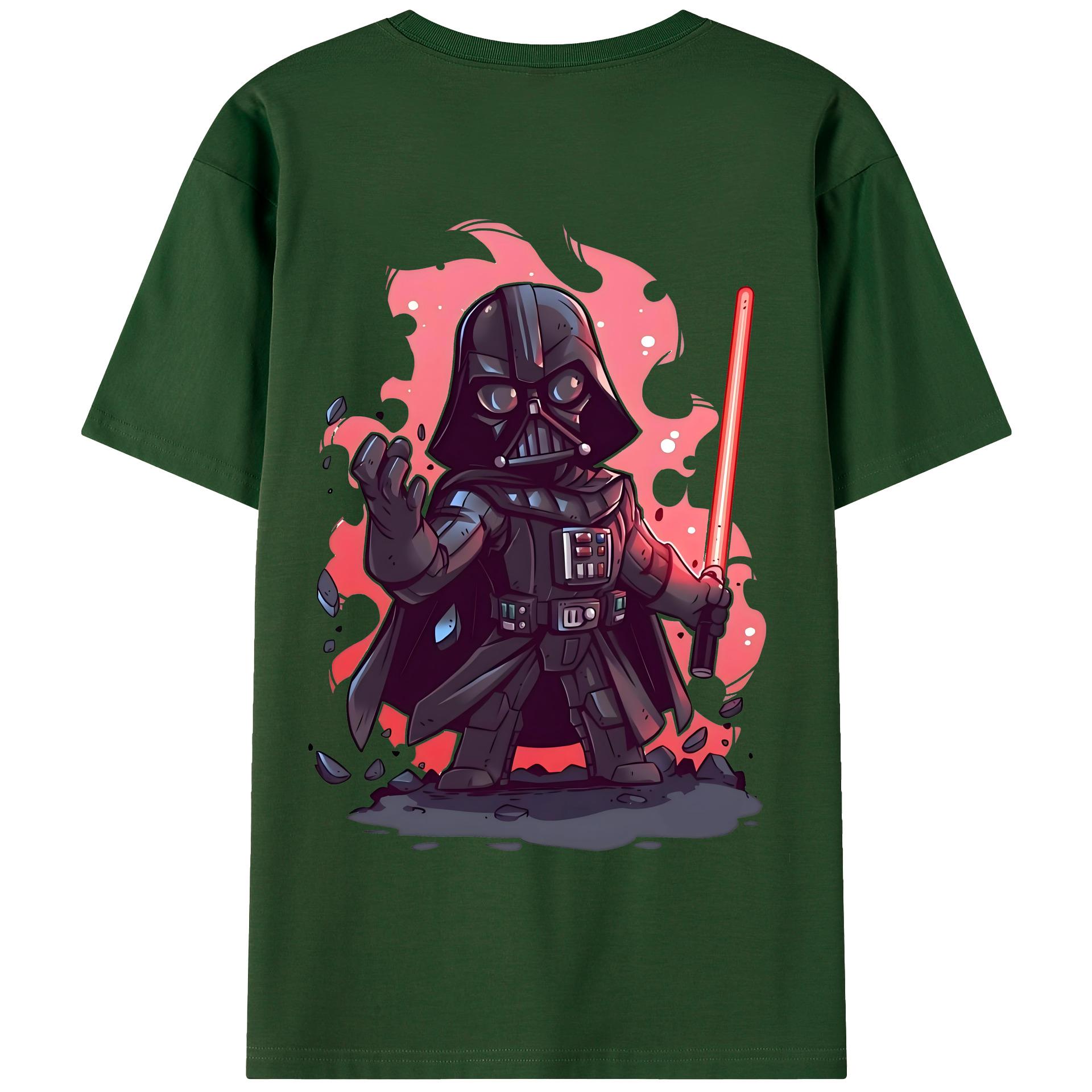 （画像用） スター・ウォーズ Star Wars 綿100％半袖Tシャツ（背面プリント）